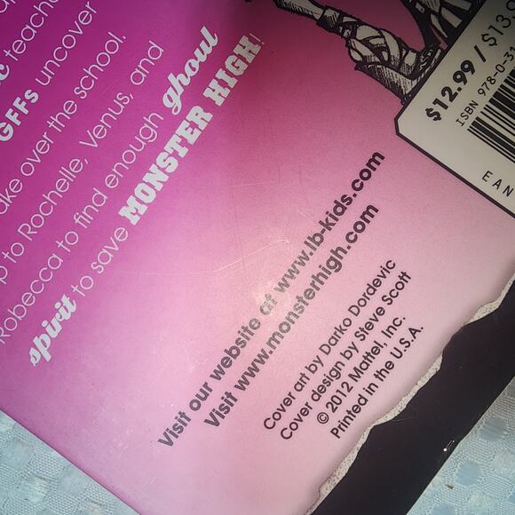 MONSTER HIGH  GHOULFRIENDS FOREVER SET OF 2 BOOKS - Picture 7 of 8